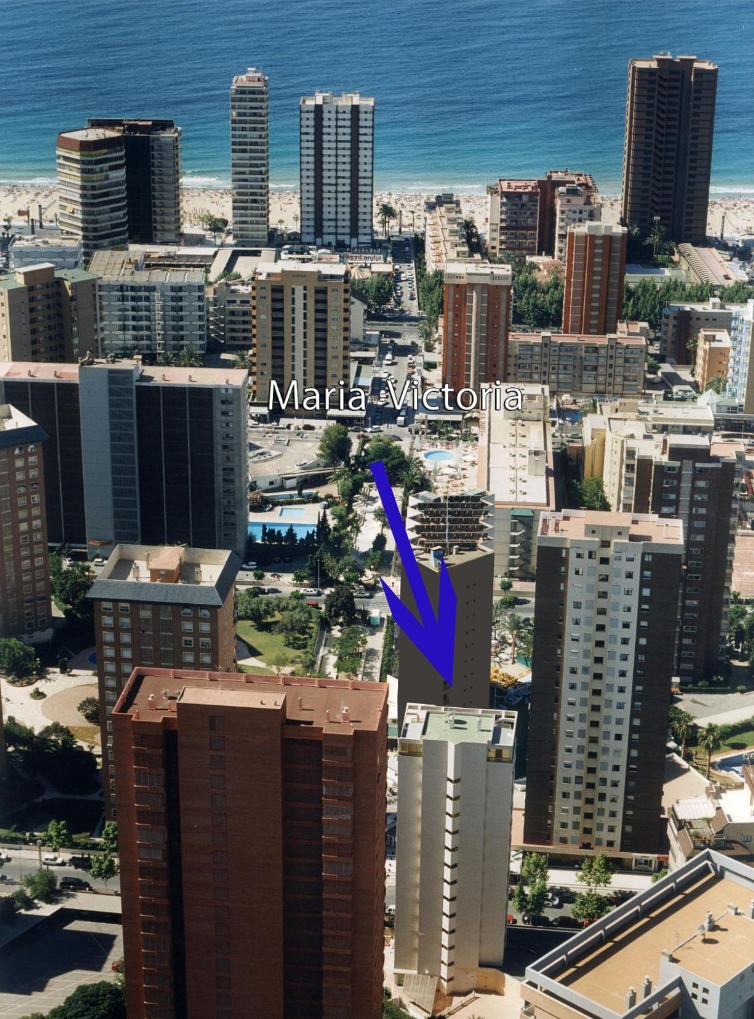 Apartamentos Maria Victoria Бенидорм Экстерьер фото